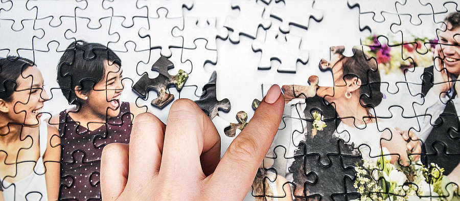 Precision fit! custom photo puzzle